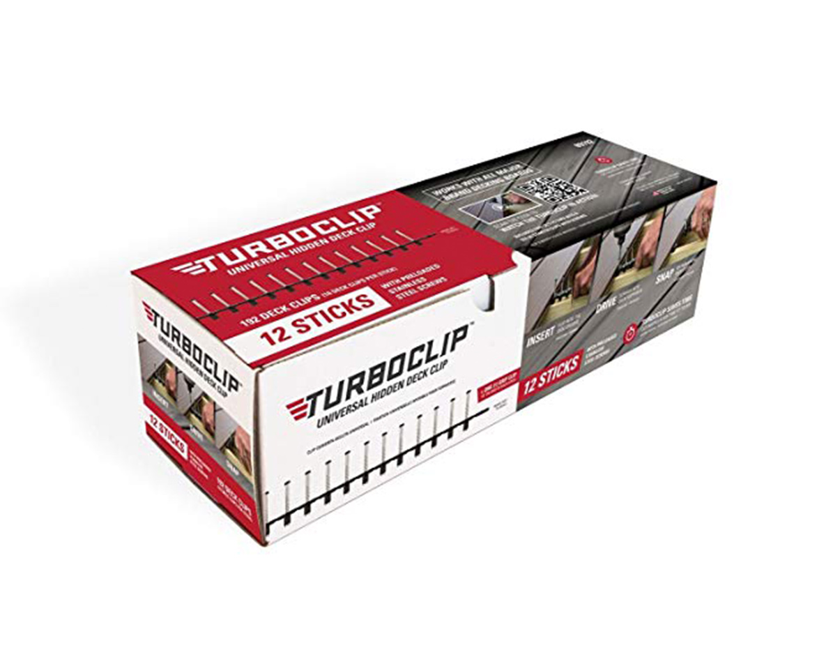 TurboClip Universal Hidden Deck Clips - Armadillo Deck : Armadillo Deck